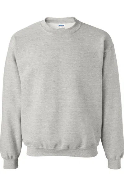 Gildan Heavy Blend Unisex Adult Crewneck Sweatshirt In Grey