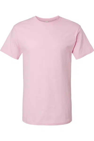 M & O Gold Soft Touch T-shirt In Pink