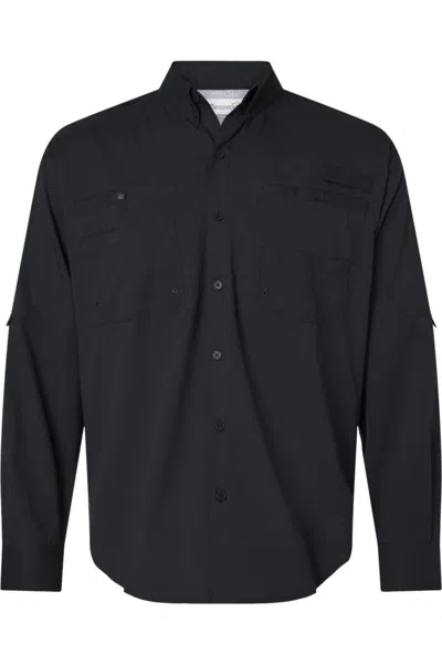 Paragon Kitty Hawk Performance Long Sleeve Fishing Shirt In Black