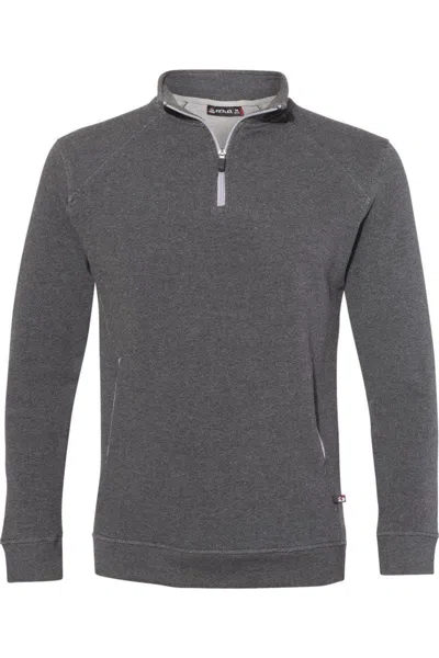 Badger Fitflex French Terry Quarter-zip Sweatshirt In Pink
