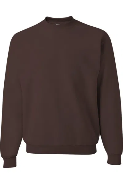 Jerzees Nublend Crewneck Sweatshirt In Gold