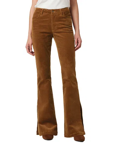 Joe's Jeans The Frankie Mid Rise Corduroy Bootcut Jeans In Double Cream In Brown