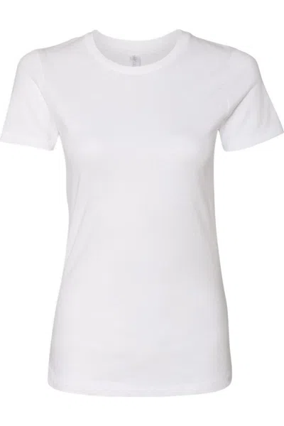 Next Level Womens Cotton T-shirt In White