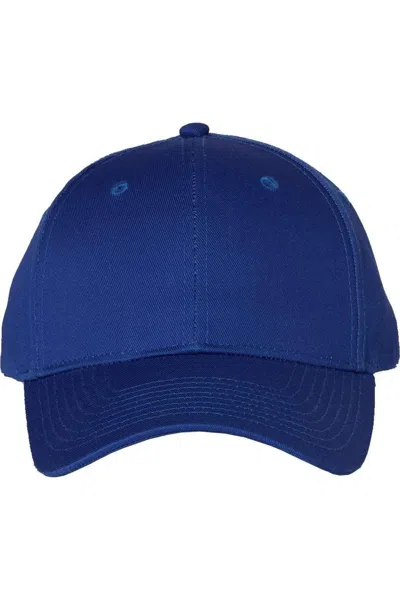 Valucap Lightweight Twill Cap In Blue