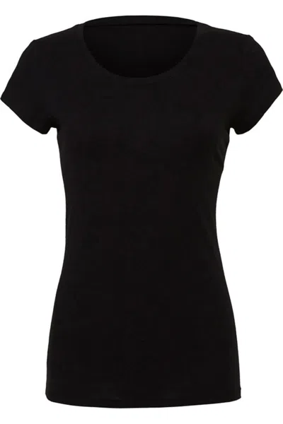 Bella+canvas Bella Ladies/womens The Favorite Tee Short Sleeve T-shirt In Black