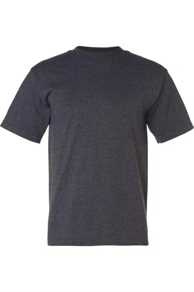 Bayside Usa-made T-shirt In Grey