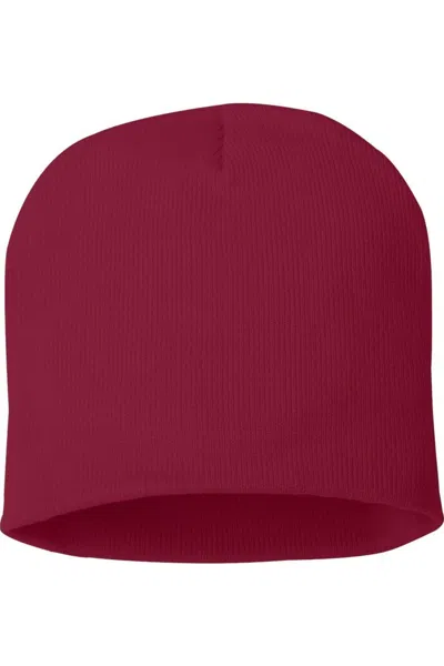 Sportsman 8 Knit Beanie In Red