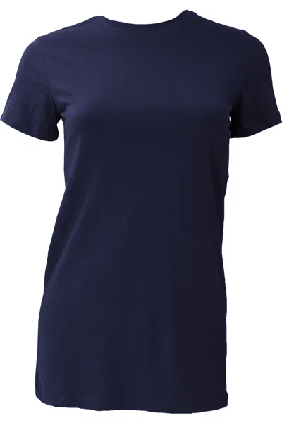 Bella+canvas Bella Ladies/womens The Favorite Tee Short Sleeve T-shirt In Blue