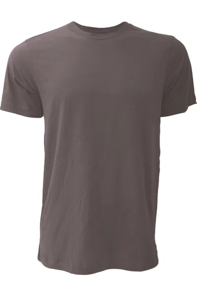 Bella+canvas Canvas Unisex Jersey Crew Neck Short Sleeve T-shirt In Black