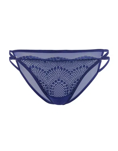 Adore Me Margaritte Bikini Panties In Blue
