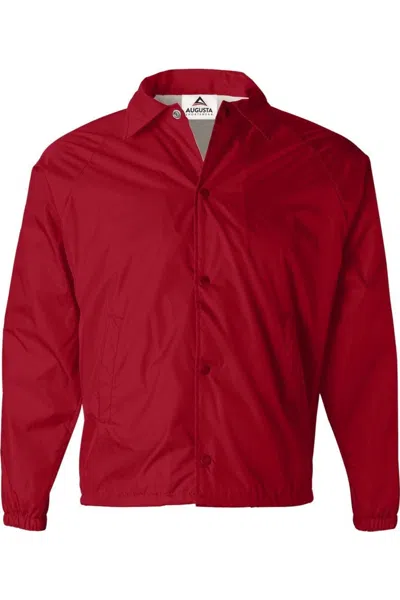 Augusta Sportswear Coach´s Jacket In Red