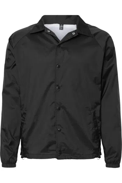 Burnside Coaches Jacket In Black