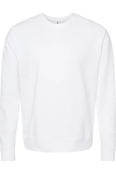 Tultex Unisex Fleece Crewneck Sweatshirt In White