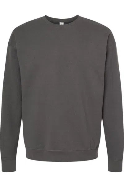Tultex Unisex Fleece Crewneck Sweatshirt In Pink