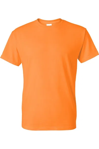 Gildan Dryblend Adult Unisex Short Sleeve T-shirt In White
