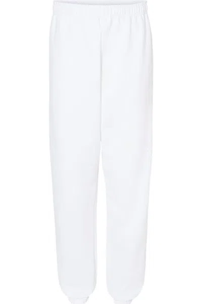 Gildan Heavy Blend Sweatpants In White