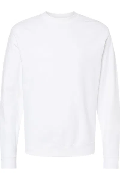 Independent Trading Co. Midweight Sweatshirt In White