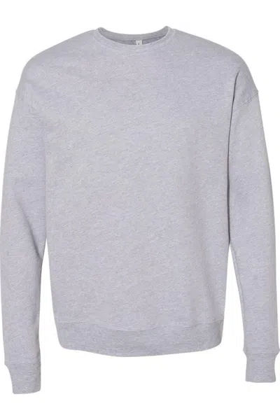 Bella+canvas Sponge Fleece Drop Shoulder Crewneck Sweatshirt In Multi