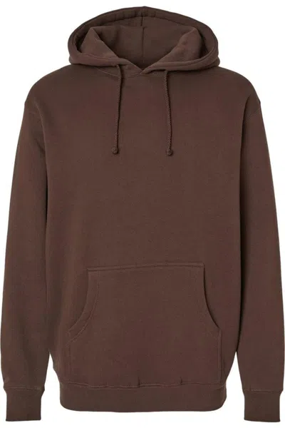 Independent Trading Co. Heavyweight Hooded Sweatshirt In Brown