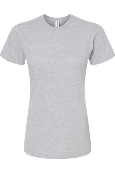 Tultex Women´s Classic Fit Fine Jersey T-shirt In Grey