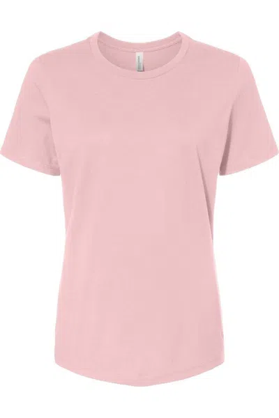Bella+canvas Womens Relaxed Jersey Tee In Pink