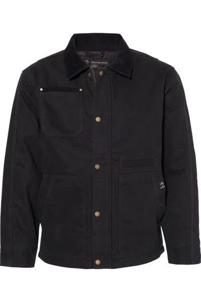 Dri Duck Rambler Boulder Cloth Jacket In Black