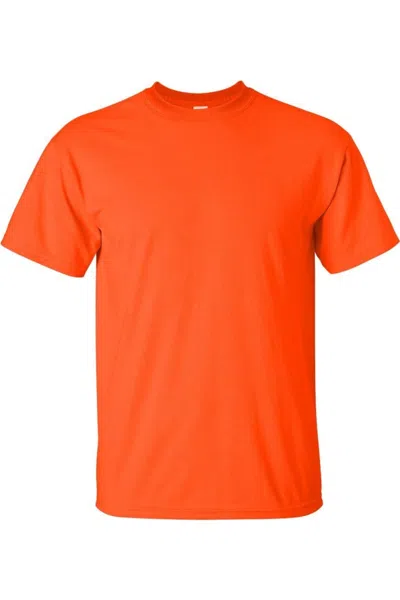 Gildan Dryblend Adult Unisex Short Sleeve T-shirt In Orange