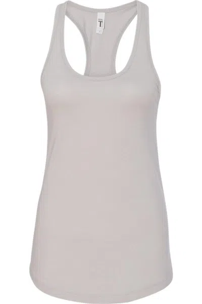 Next Level Women´s Ideal Racerback Tank In Silver