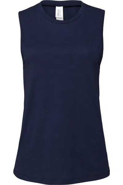 Bella+canvas Bella + Canvas Womens/ladies Muscle Jersey Tank Top In Blue