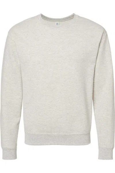 Jerzees Nublend Crewneck Sweatshirt In Grey