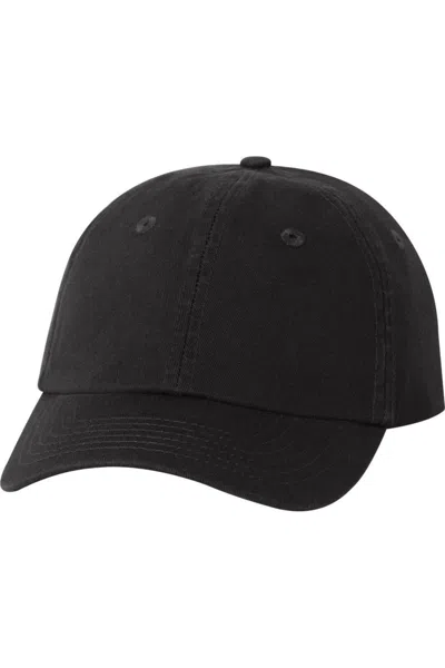 Valucap Small Fit Bio-washed Dad´s Cap In Black