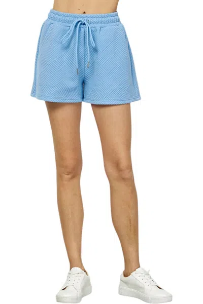 See And Be Seen Make A Choice Shorts In Blue In Blue