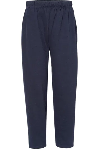 C2 Sport Open-bottom Sweatpants In Blue