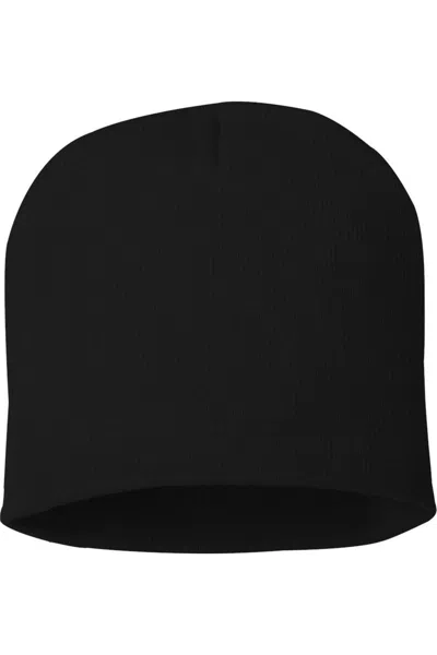 Sportsman 8 Knit Beanie In Black