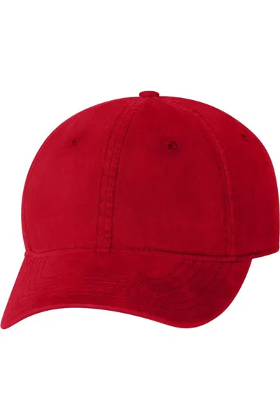 Sportsman Unstructured Cap In Red