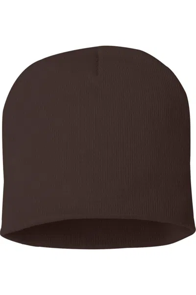 Sportsman 8 Knit Beanie In Brown