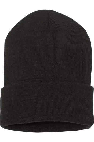 Yp Classics Cuffed Beanie In Black
