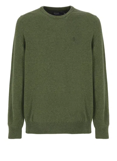 Polo Ralph Lauren Pony Sweater In Green