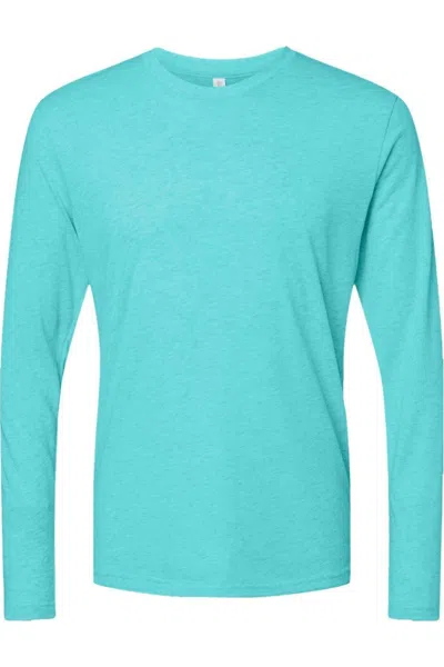 Next Level Unisex Triblend Long Sleeve T-shirt In Multi