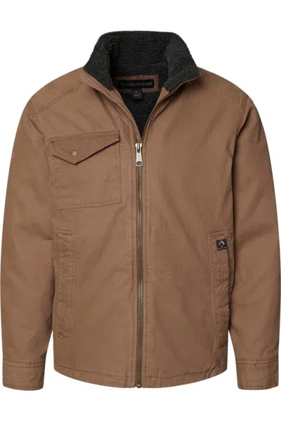 Dri Duck Endeavor Canyon Cloth Canvas Jacket With Sherpa Lining In Multi