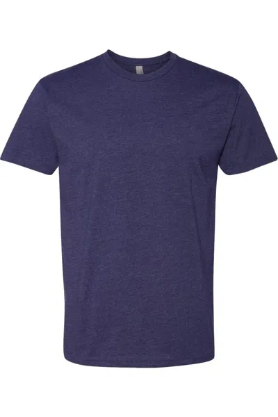 Next Level Unisex Cvc T-shirt In Blue