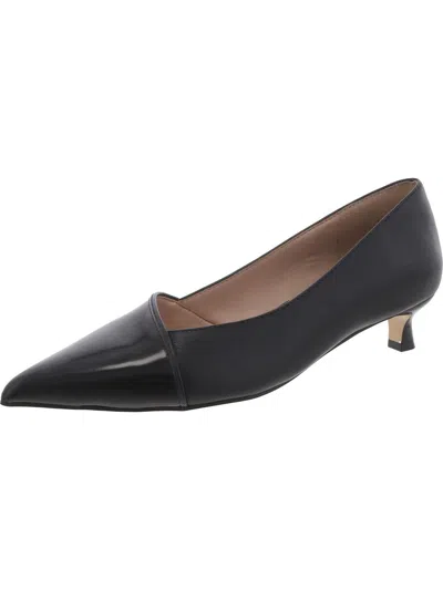 27 Edit Nova Womens Leather Slip-on Pumps In Black