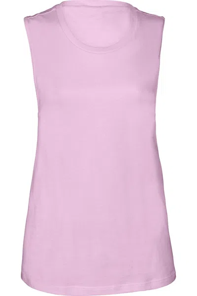 Bella+canvas Bella + Canvas Womens/ladies Muscle Jersey Tank Top In Blue