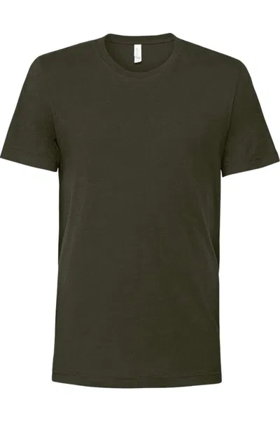Bella+canvas Usa-made Jersey Tee In Green