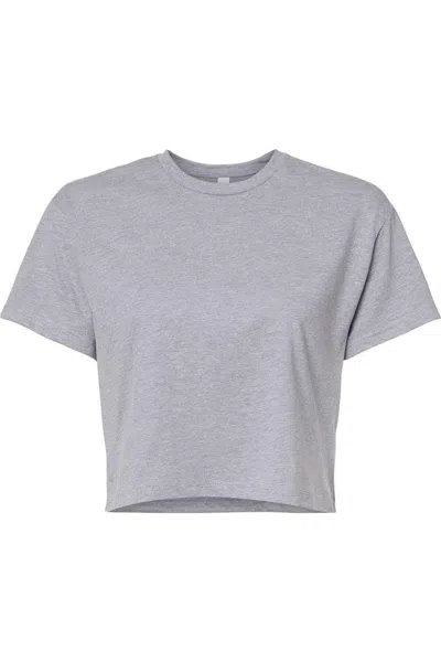 Next Level Women´s Ideal Crop Top In Grey