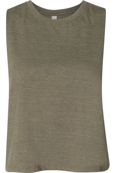 Bella+canvas Women´s Racerback Crop Tank In Multi