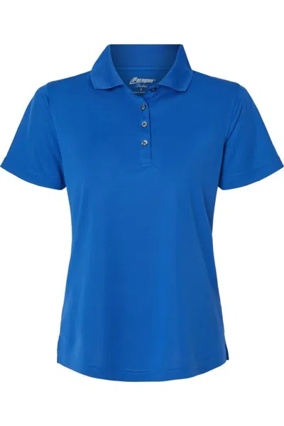 Paragon Women´s Saratoga Performance Mini Mesh Polo In Blue