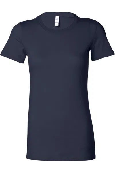 Bella+canvas Women´s Slim Fit Tee In Blue
