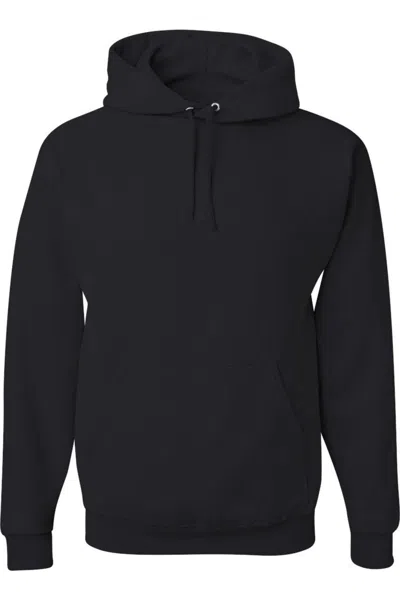 Jerzees Nublend Hooded Sweatshirt In Black