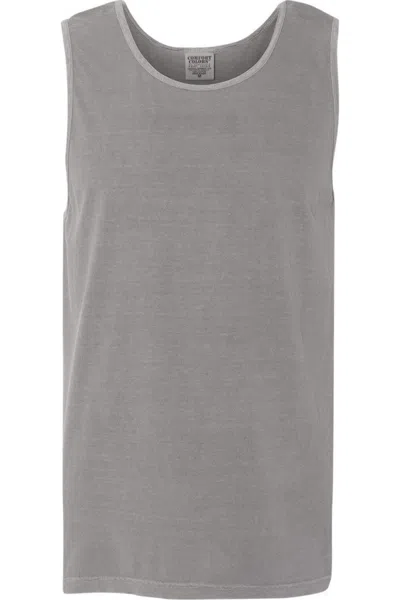 Comfort Colors Garment-dyed Heavyweight Tank Top In Grey